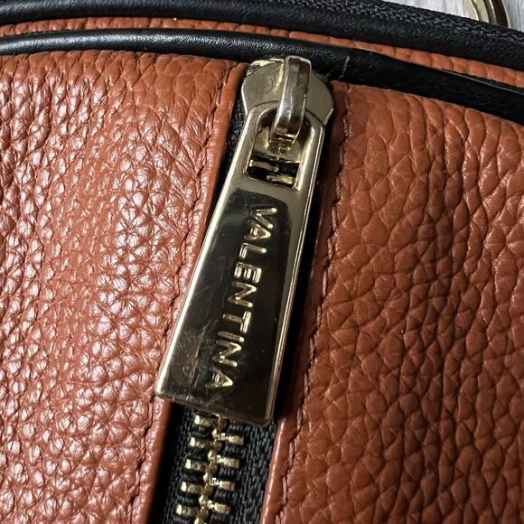 Valentina Pebbled Leather Sling Backpack Brown main image 6